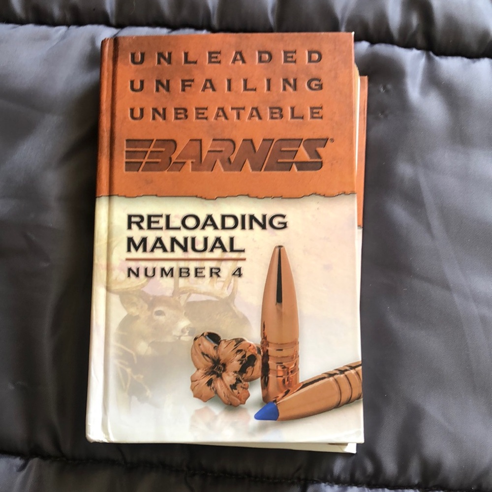 - Reloading manual. Barnes #4